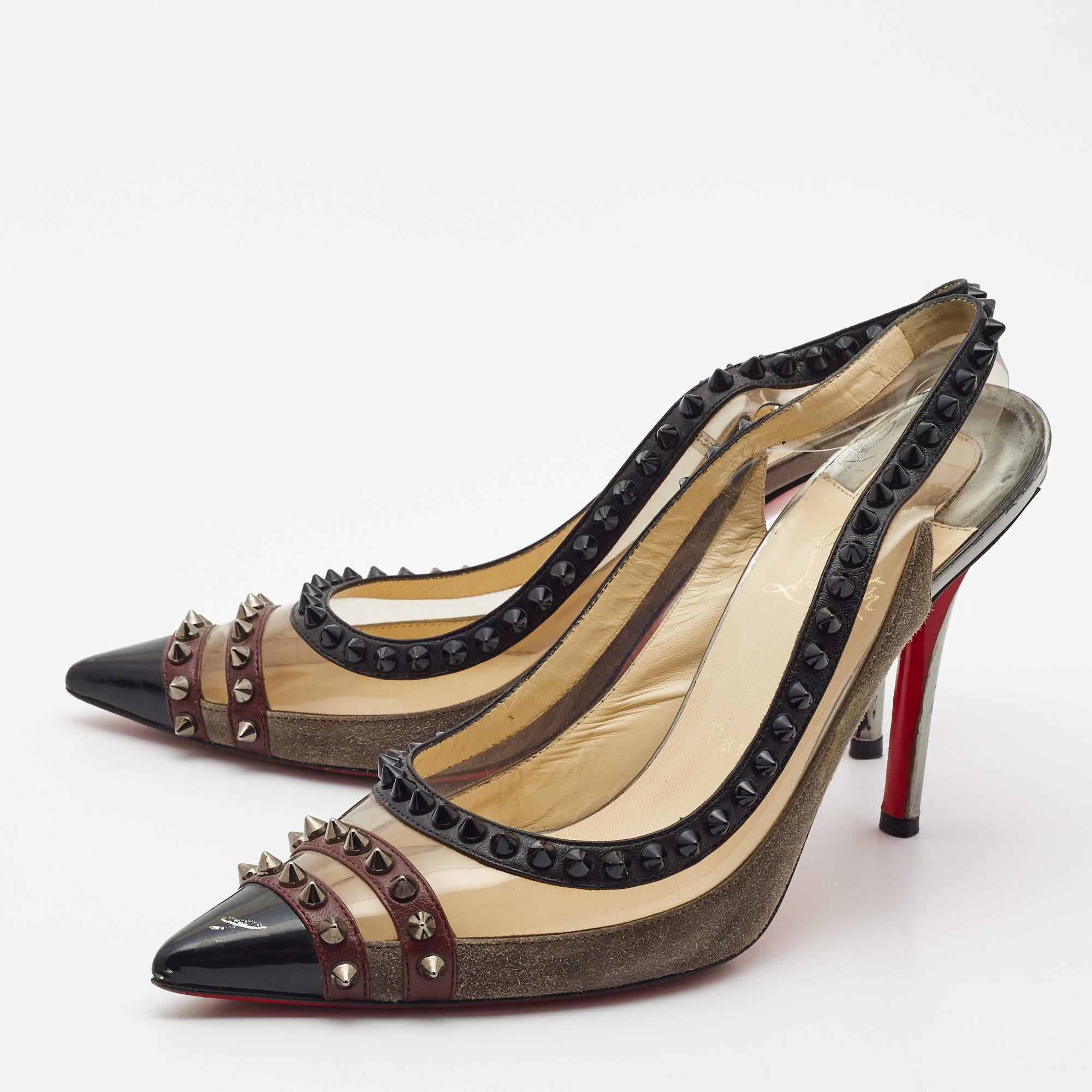 These pumps are a great choice if you're looking to add a pair thats both classy and bold. The pair has been made using only the best kind of materials to ensure lasting wear.