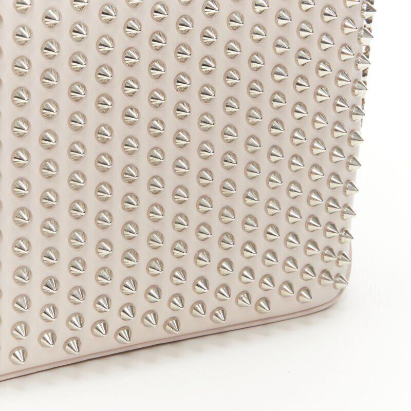 CHRISTIAN LOUBOUTIN Triloubi studded trio gusset shoulder chain crossbody bag For Sale 3