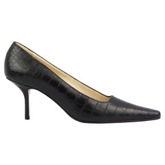 Christian Louboutin Vintage Crocodile Pumps EU 37.5 UK 4.5 US 7.5
