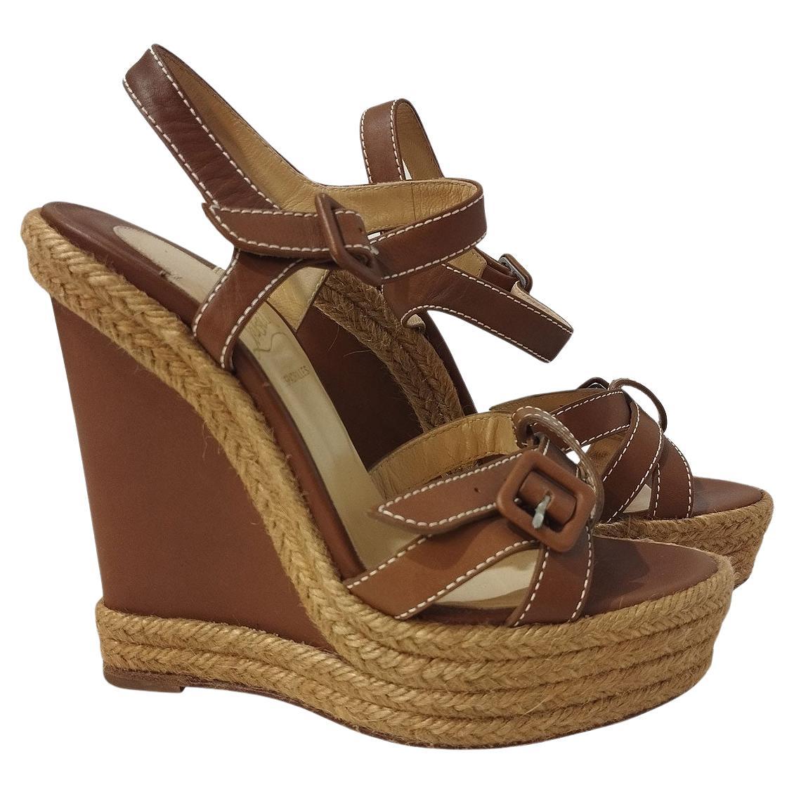 Christian Louboutin Wedge Sandals IT 37