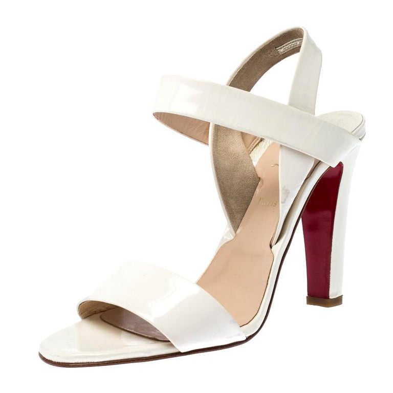 open toe louboutin sandals