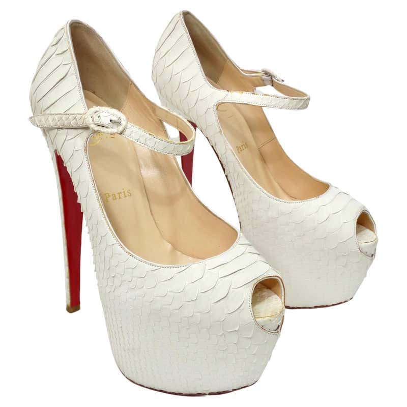 Louboutin Red Bottoms Heels - 13 For Sale on 1stDibs