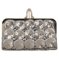 Christian Louboutin Women Handbags Silver Leather 