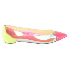 Christian Louboutin Women's Iridescent Pointed Toe Ballet Flats