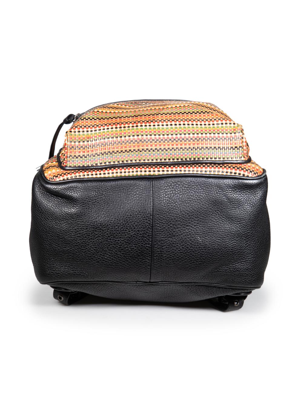 Christian Louboutin Sac à dos Aliosha en cuir tissé Bon état à London, GB