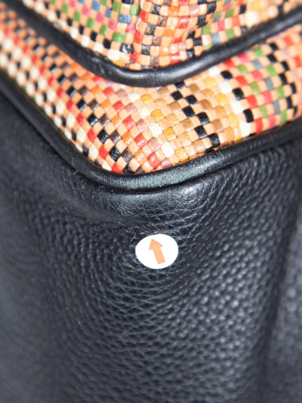 Christian Louboutin Sac à dos Aliosha en cuir tissé 3