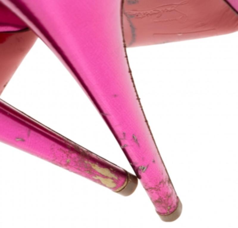 Christian Louboutin Pumps in pelle con stampa zebrata in edizione limitata con punte di asteroide 36 4