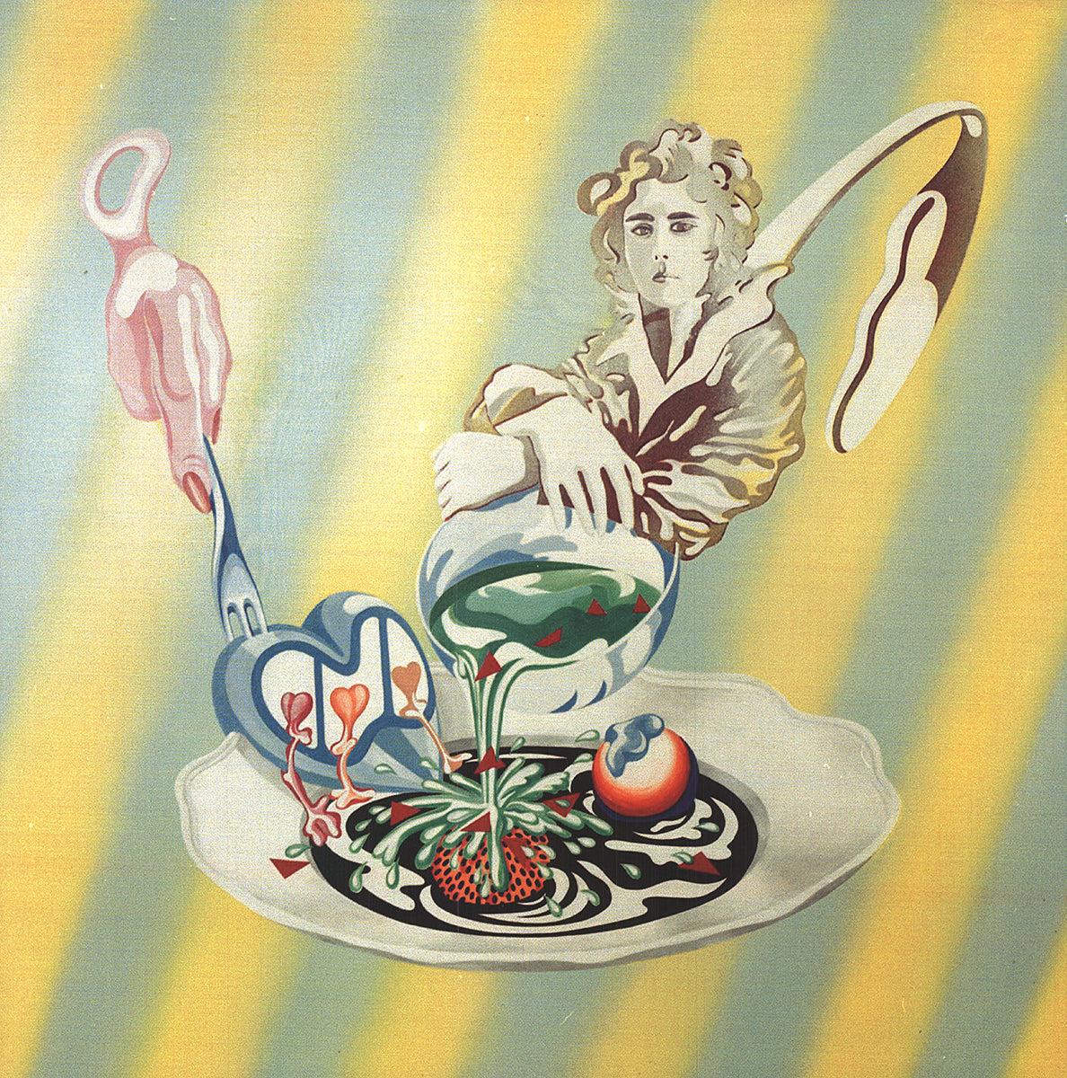 Christian Ludwig Attersee „Großes Suppenschüsselbild“ 2012- Offsetlithographie im Angebot 1