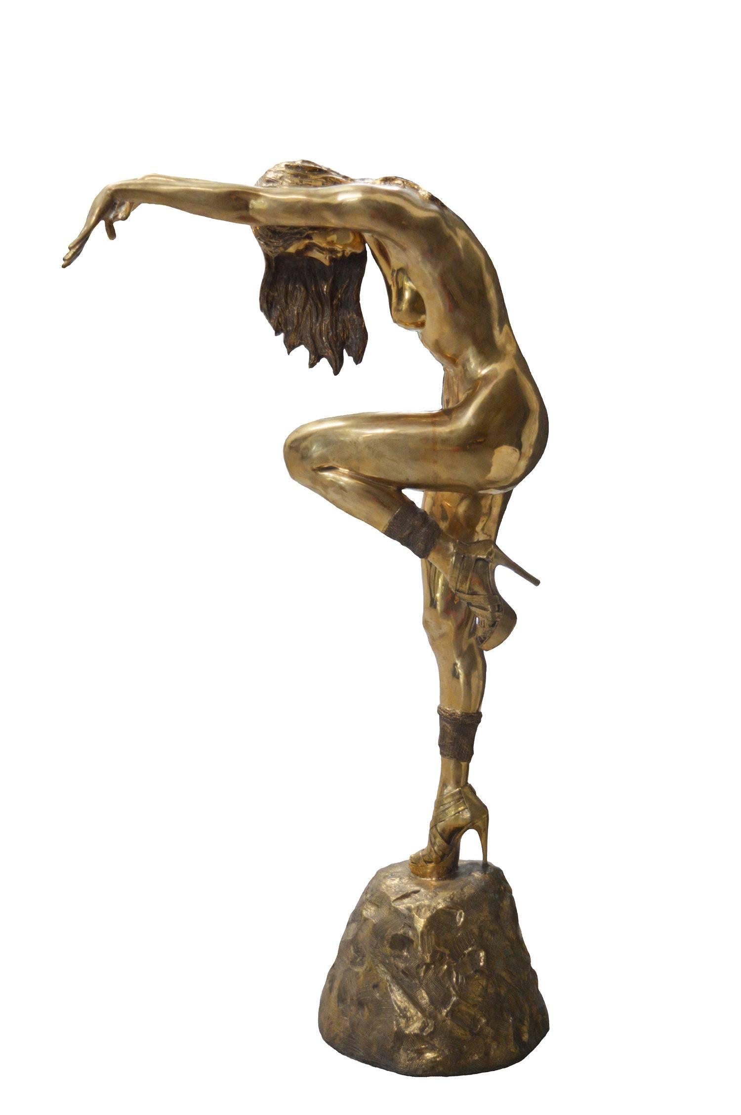 Christian Maas Nude Sculpture - Dancing Girl (Sonya)