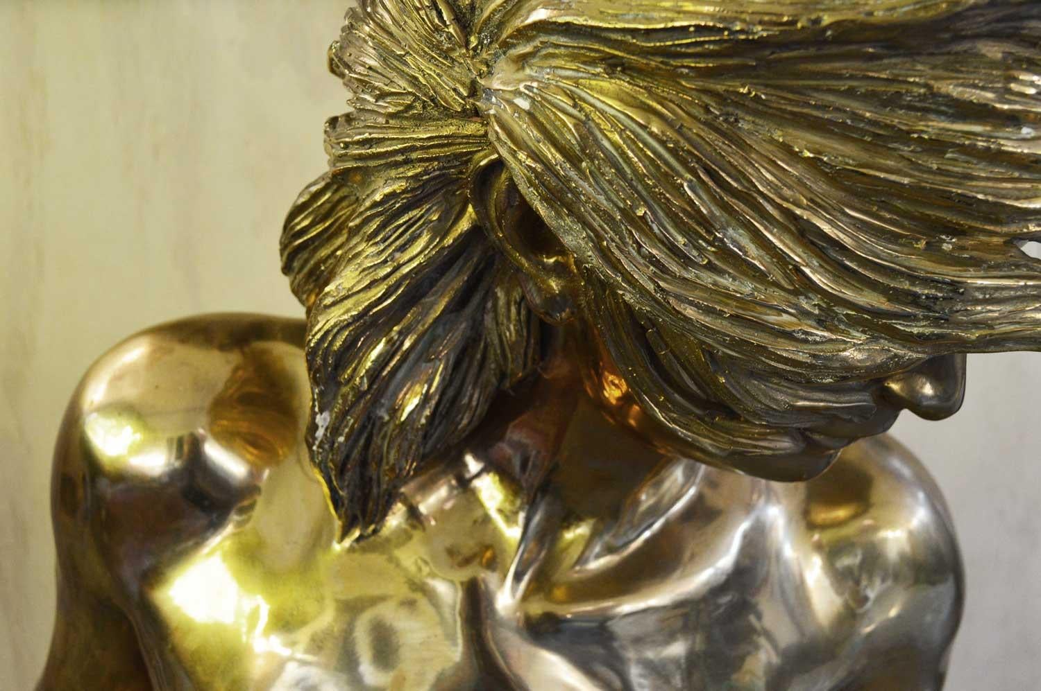 Marilyn - Nu, Sculpture en Bronze, Contemporain, Christian Maas en vente 9