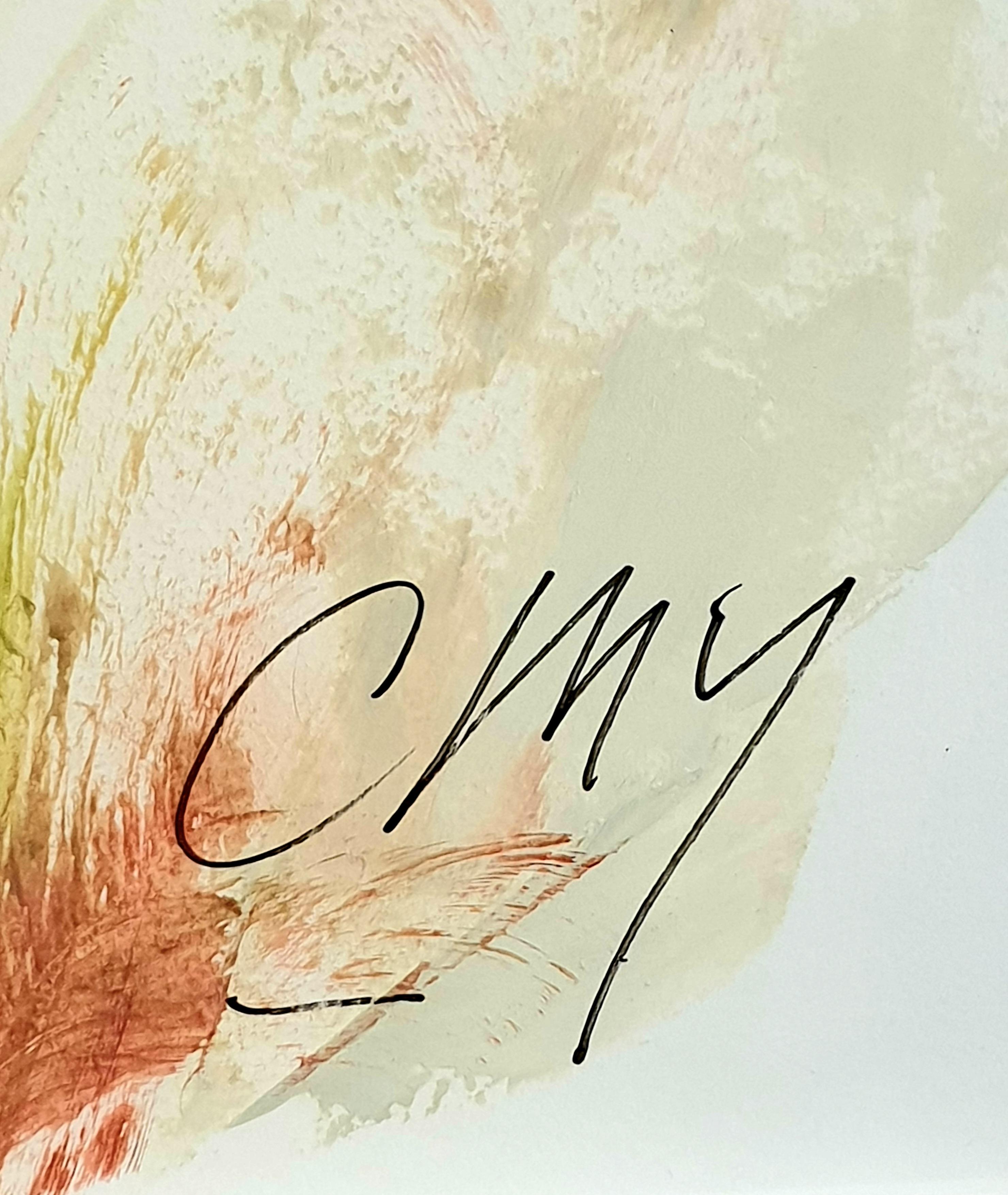 Expresionista Abstracto Contemporáneo Acrílico sobre Papel, 'Homenaje a Debussy'. en venta 6