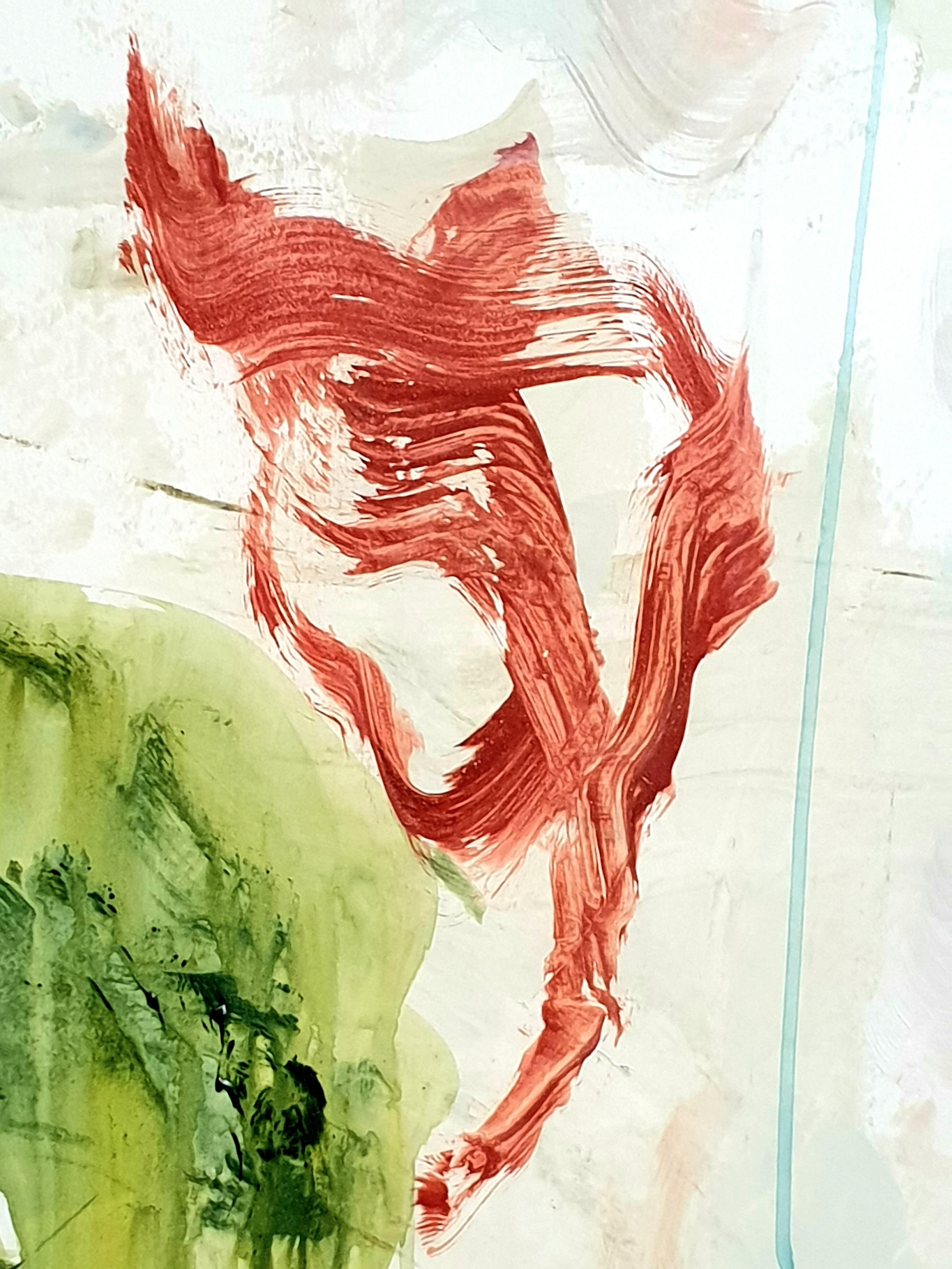 Expresionista Abstracto Contemporáneo Acrílico sobre Papel, 'Homenaje a Debussy'. en venta 8