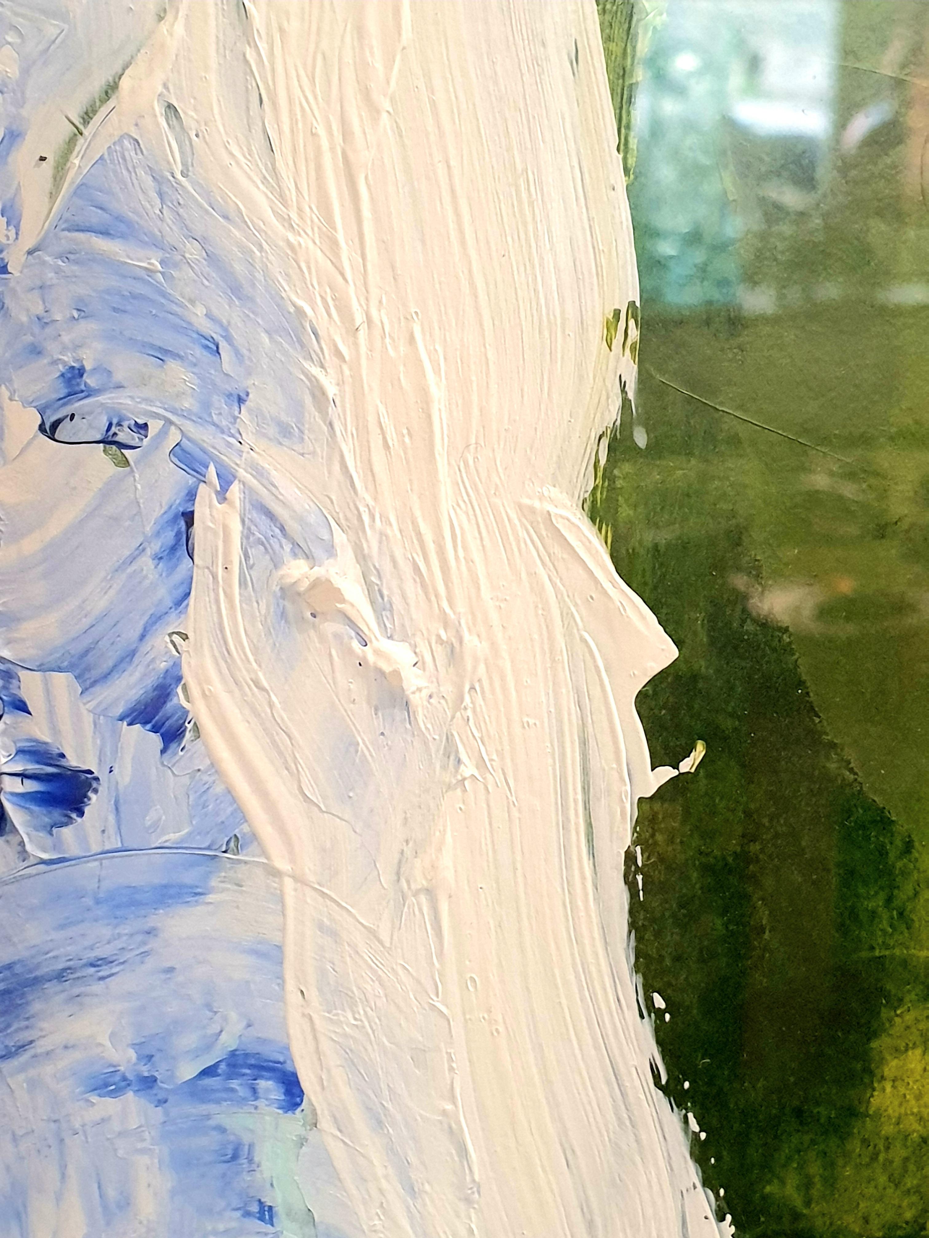 Expresionista Abstracto Contemporáneo Acrílico sobre Papel, 'Homenaje a Debussy'. en venta 8