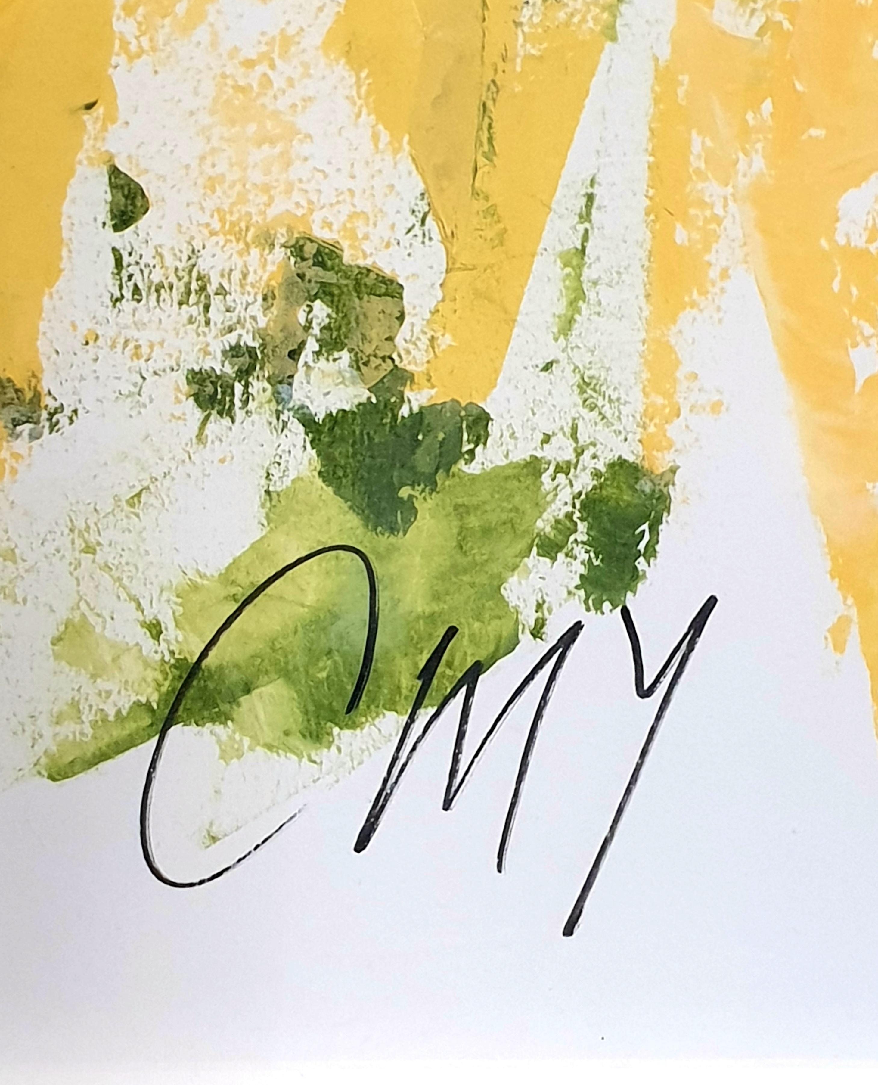 Expresionista Abstracto Contemporáneo Acrílico sobre Papel, 'Homenaje a Debussy'. en venta 13