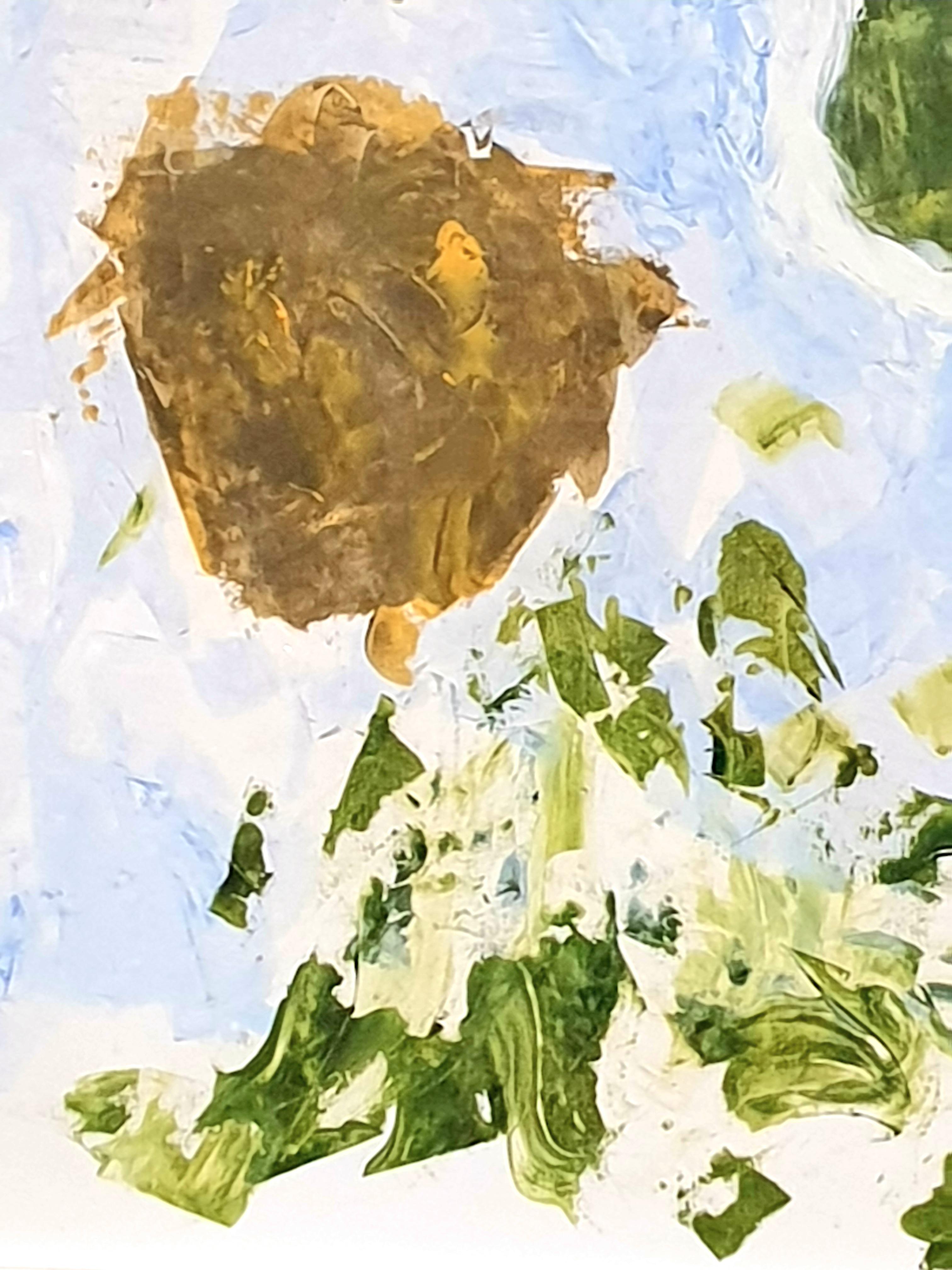 Expresionista Abstracto Contemporáneo Acrílico sobre Papel, 'Homenaje a Debussy'. en venta 2