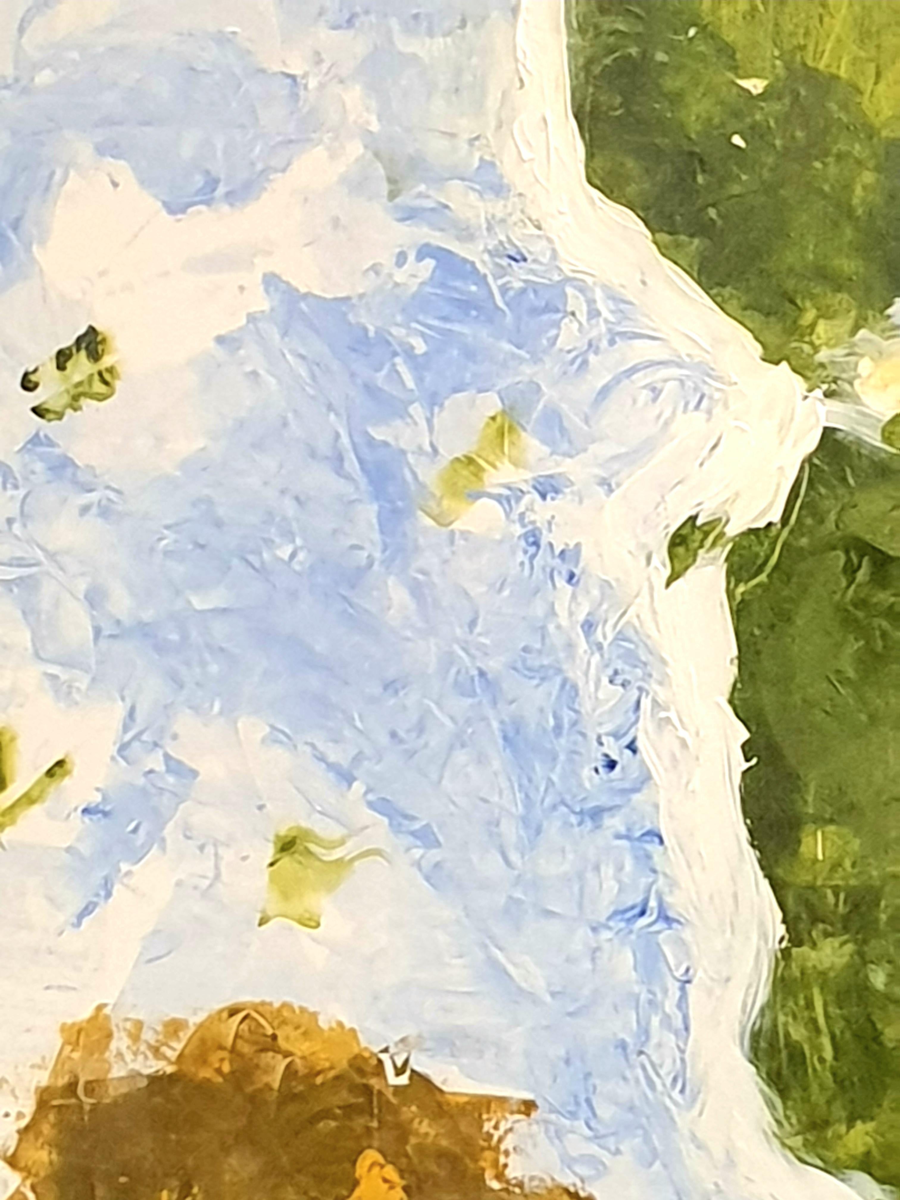 Expresionista Abstracto Contemporáneo Acrílico sobre Papel, 'Homenaje a Debussy'. en venta 4