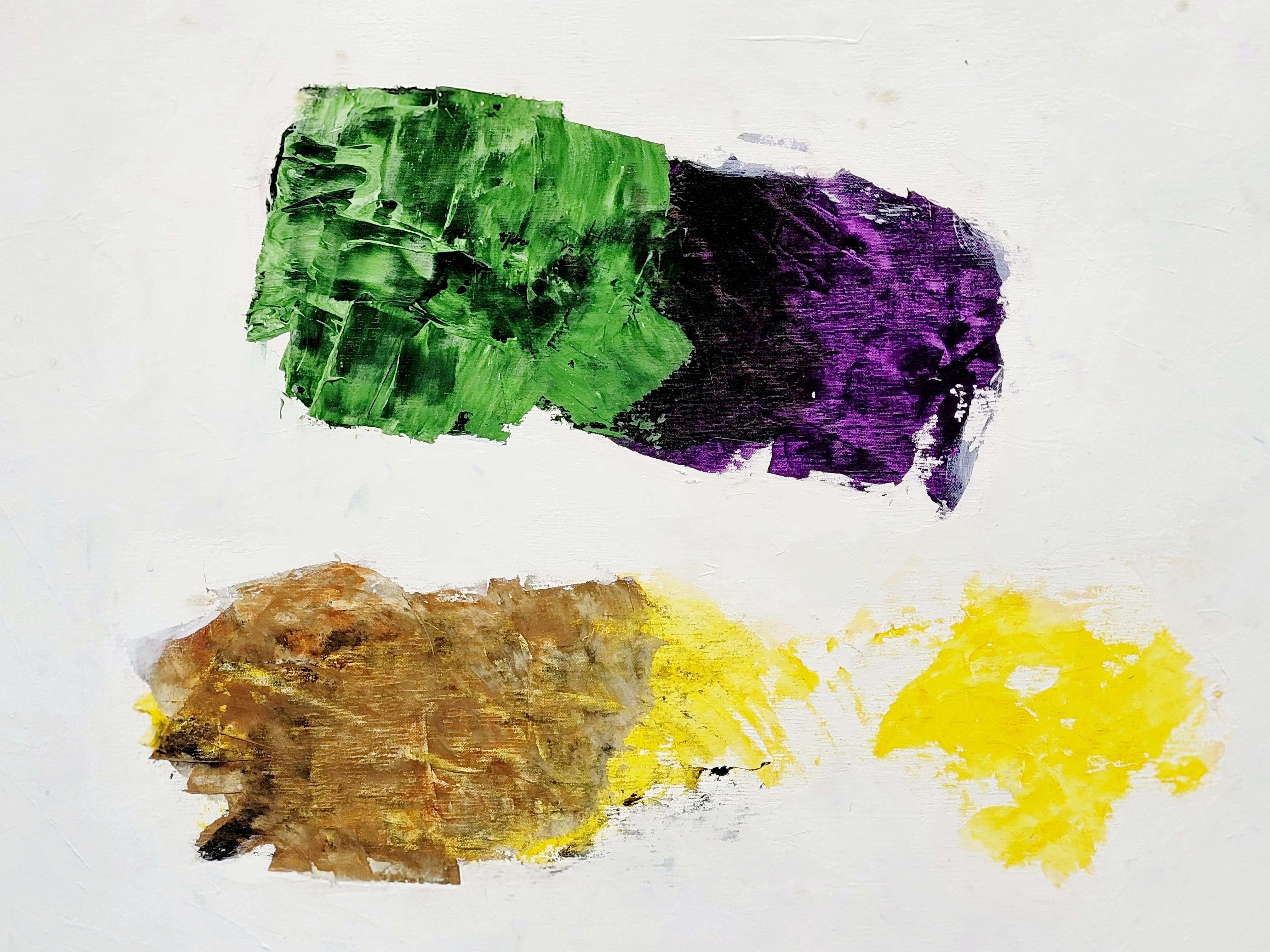 Expressionniste abstrait contemporain,  Acrylique Color-Field sur toile. - Painting de Christian Manoury 