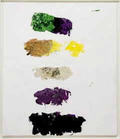 Espressionista astratto contemporaneo,  Acrilico su tela con campitura a colori.
