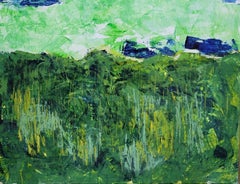 Contemporary Abstract Expressionist Color-Field Landscape. Les Champs IX.