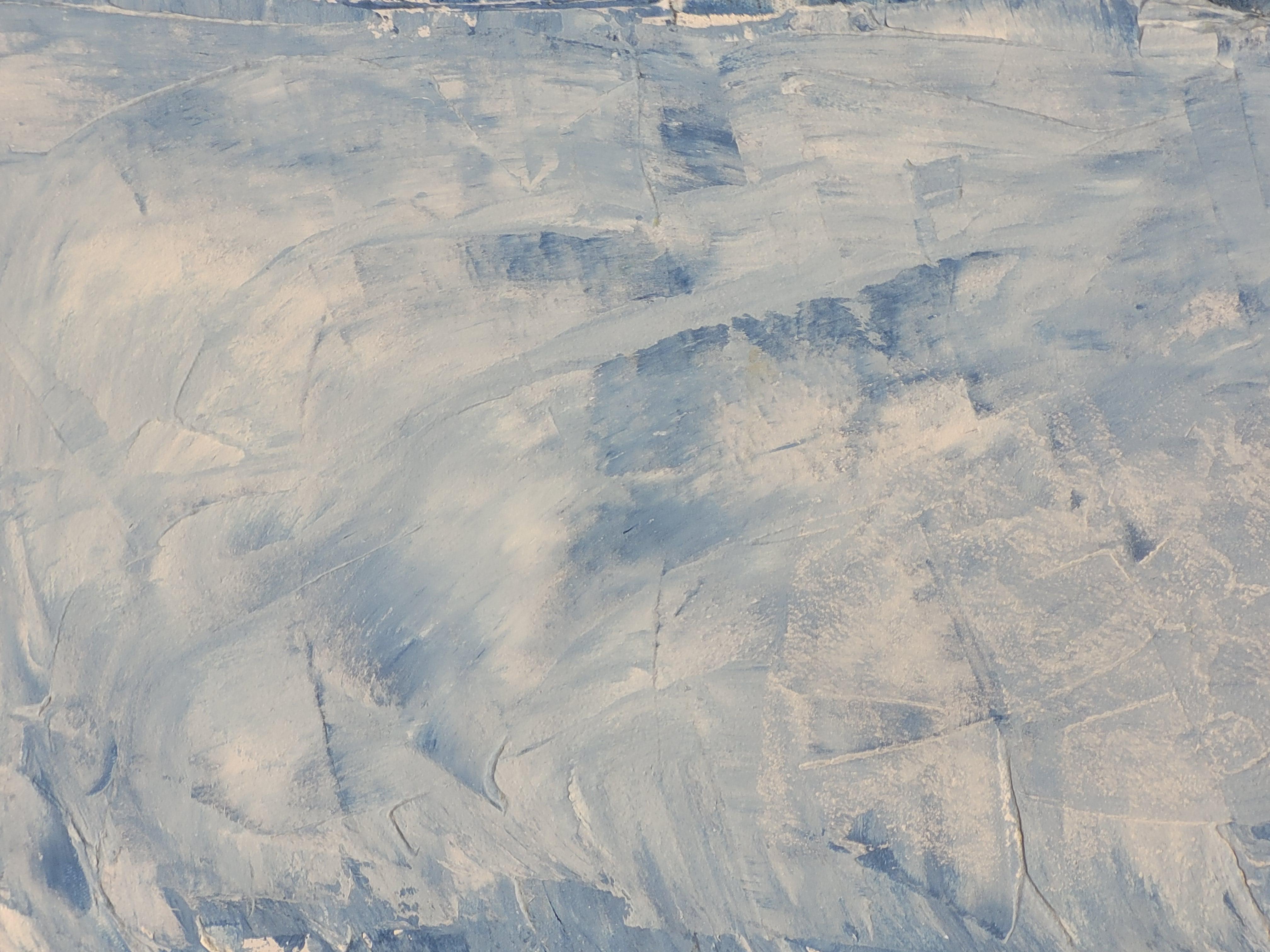 Contemporary Abstract Expressionist Color-Field Landscape.  Les Champs XI. im Angebot 6