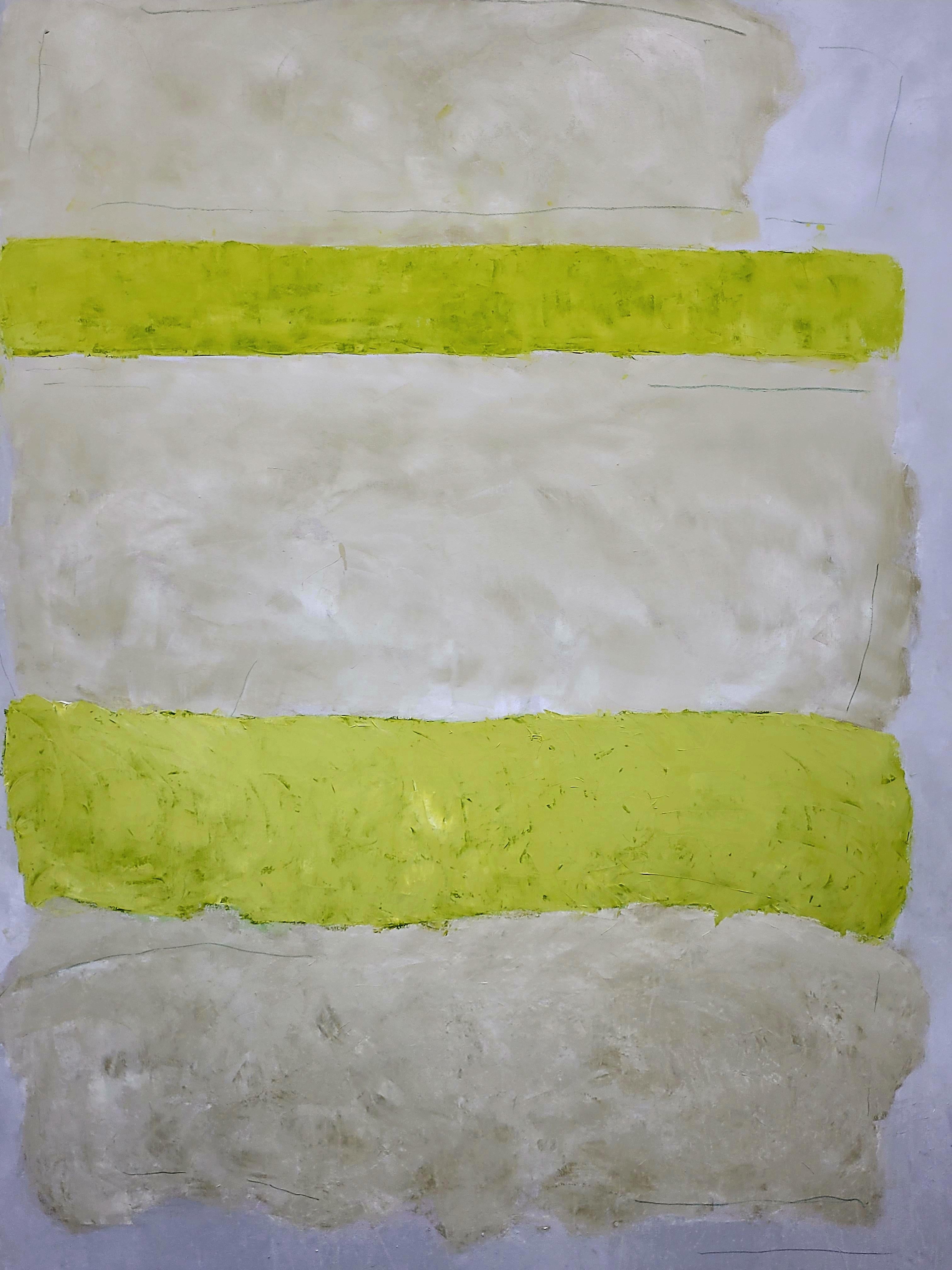 Contemporary Abstract Expressionist Color-Field Oil on Canvas.Hommage an Rothko. – Painting von Christian Manoury 