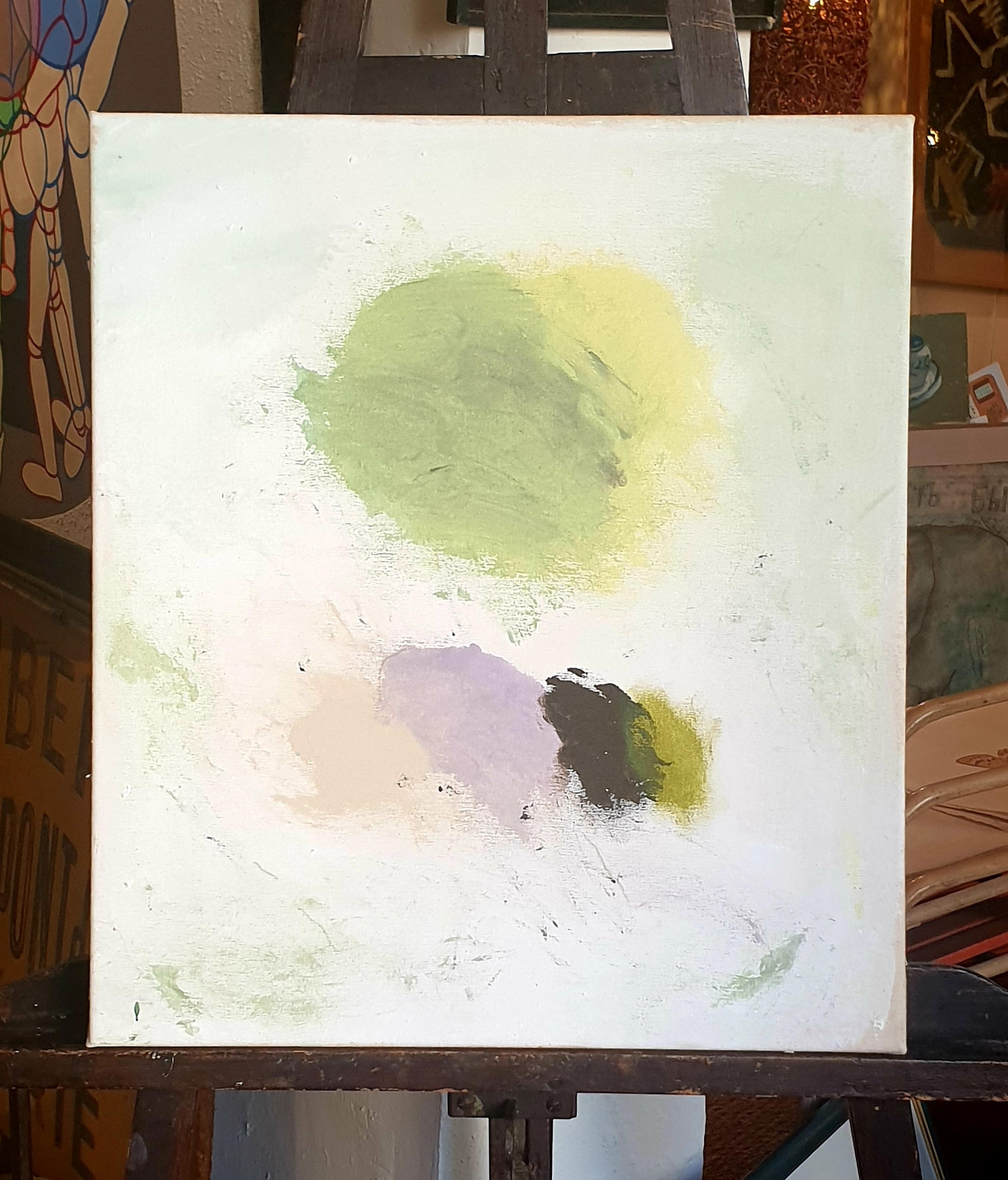 Contemporary French Abstract Expressionist Acrylic on Canvas. im Angebot 10