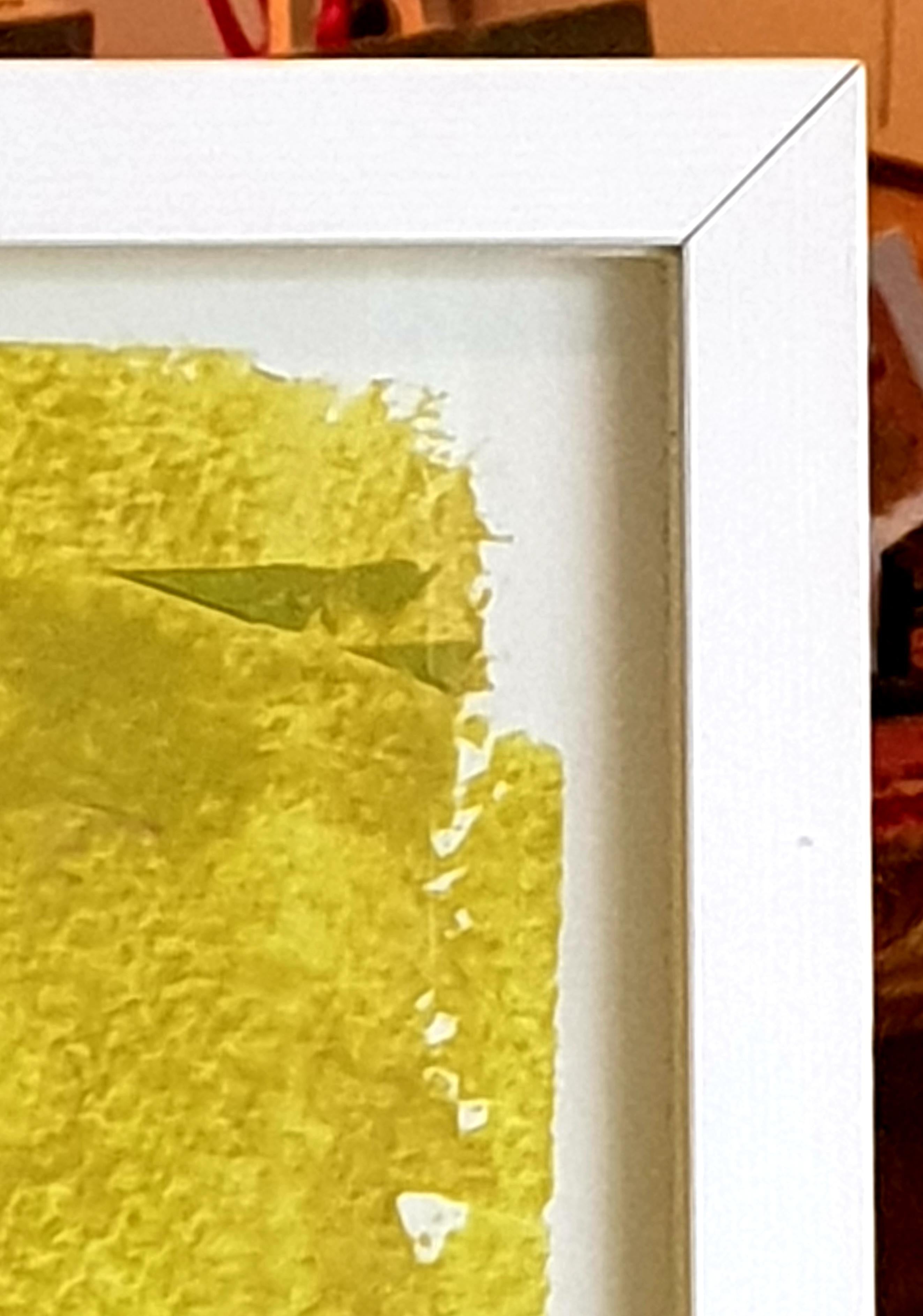 Contemporary French Abstract Expressionist Acrylic on Paper. For Sale 8