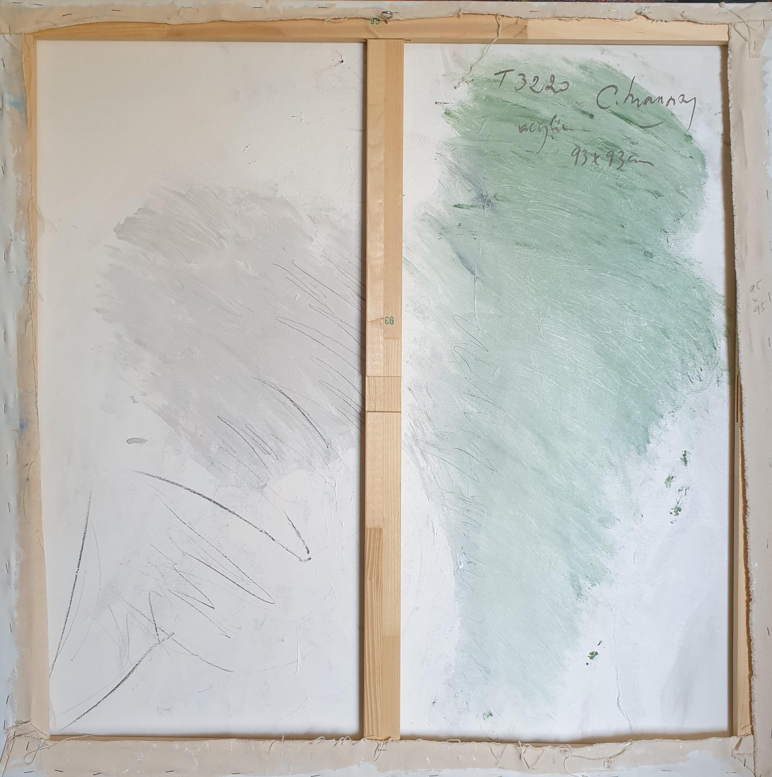 Large Contemporary French Abstract Expressionist Acrylic on Canvas. For Sale 10