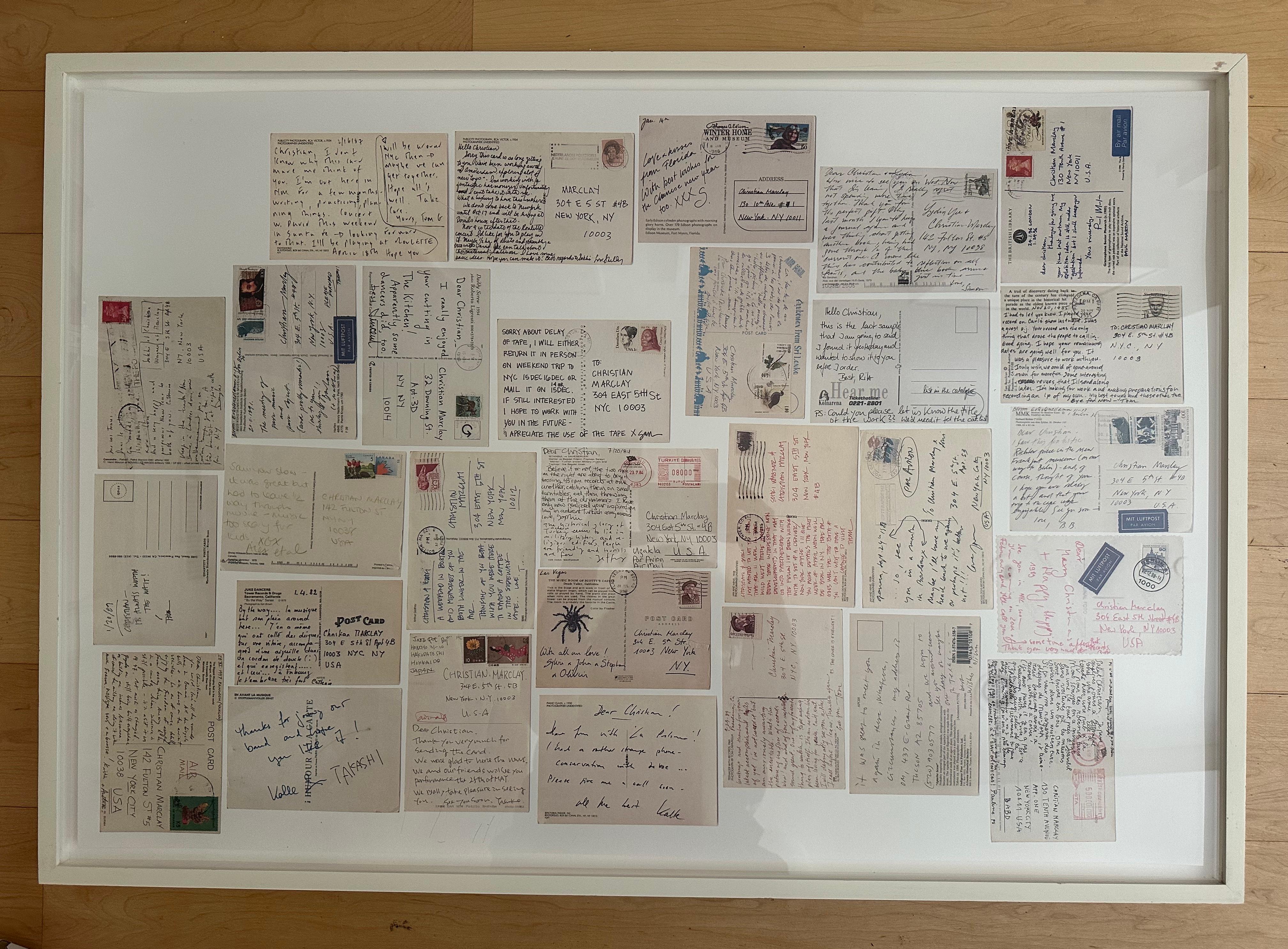 Postcards (diptych) - Print by Christian Marclay