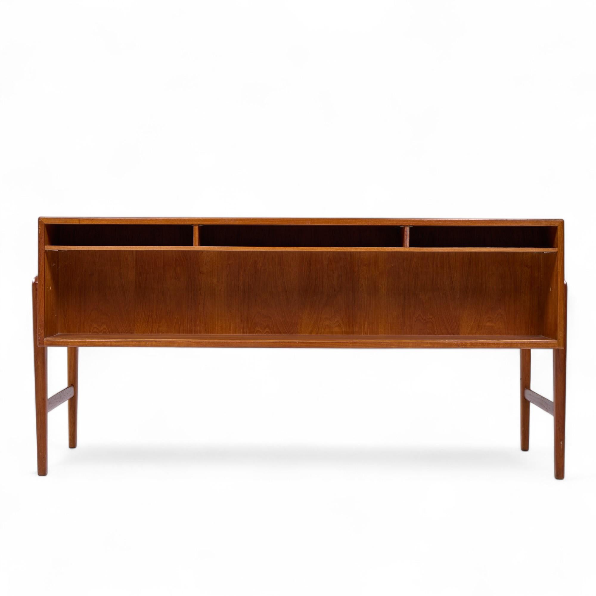 Christian Møller Mid Century Danish Teak Executive Desk (Teakholz) im Angebot