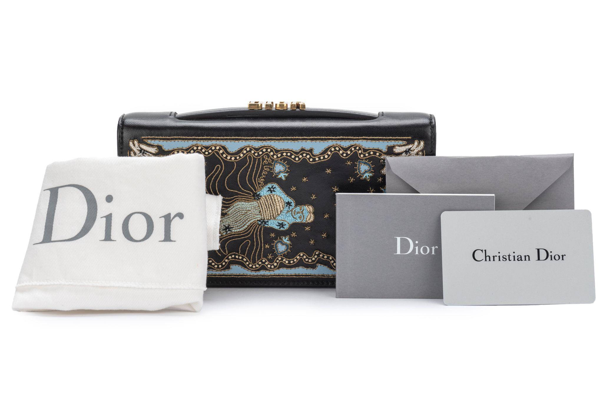 Christian New Dior Tarot-Clutch im Zustand „Neu“ im Angebot in West Hollywood, CA