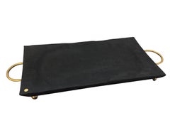 Christian Nyberg Emberbowl Vessel, Cherry with Brass Handles