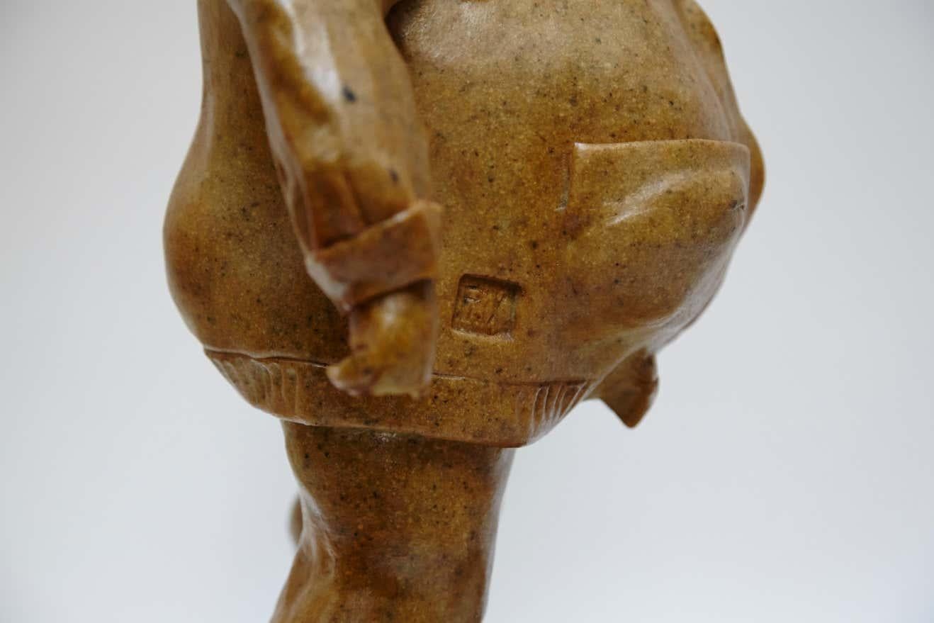 Escultura de resina Christian Paix, hacia 1990 Resina en venta