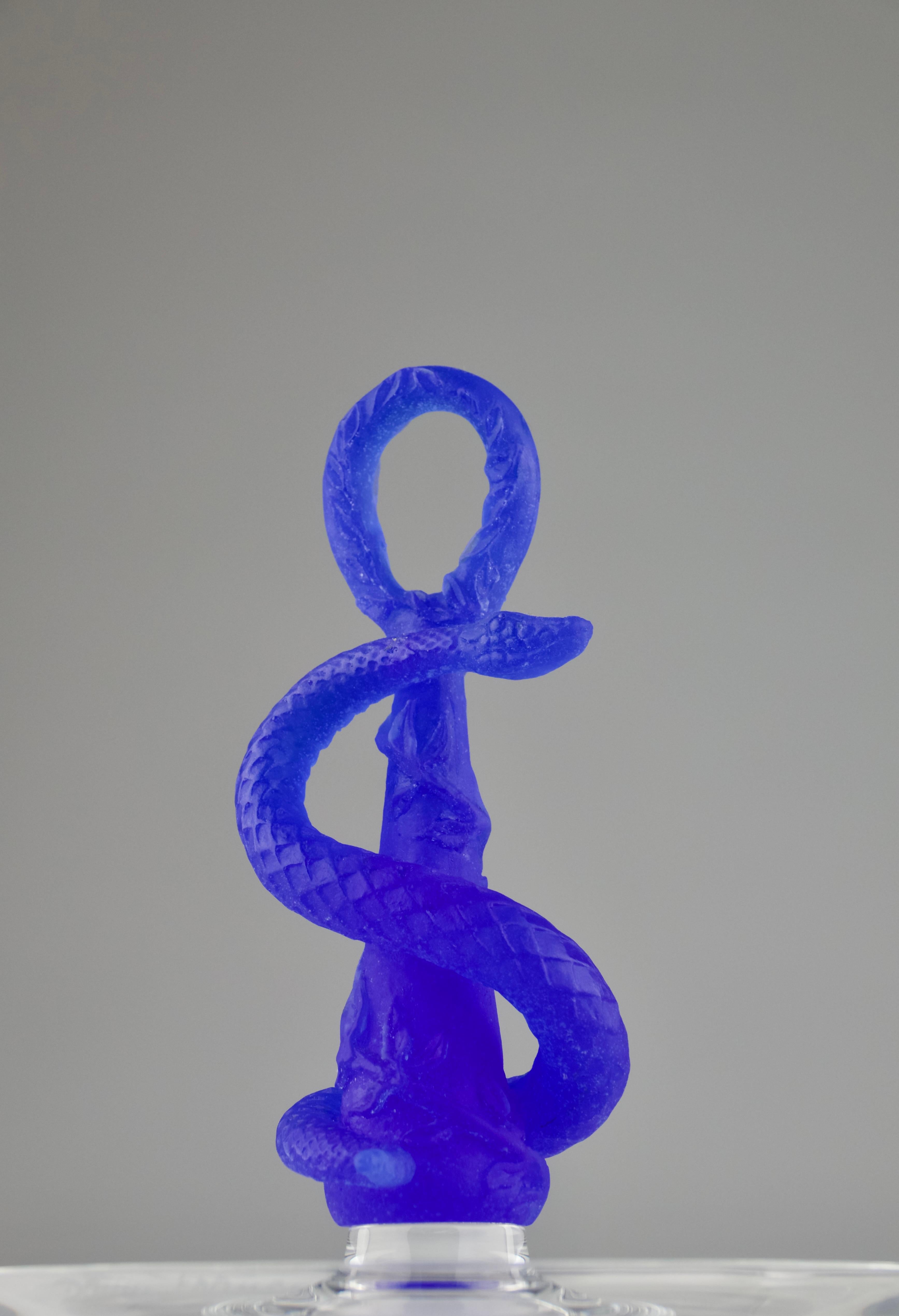 Cristallo Christian Poincignon per Daum, scultura 