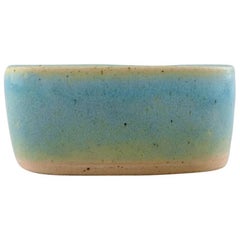 Christian Poulsen Unique Ceramic Bowl, Own Workshop