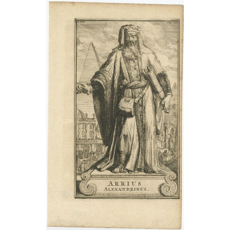 Christian Presbyter Arius „Arrius“ Alexandrinus aus Alexandria, Ägypten