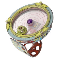 CHRISTIAN QUICENO 2017 Conceptual Sculptural Ring In Recycled Materials