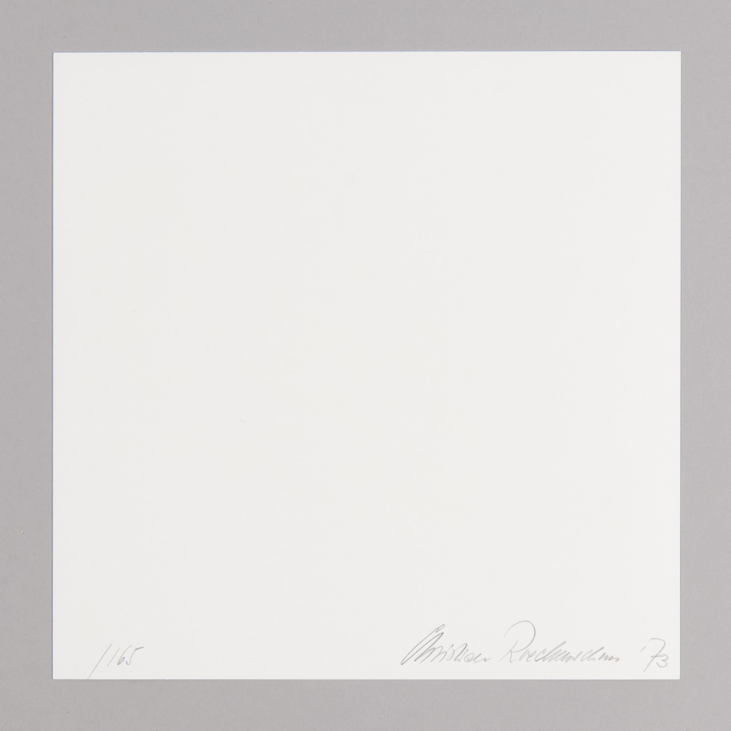 Christian Roeckenschuss, Strukturen, Relieffs, Engramme - Portfolio of Prints For Sale 3