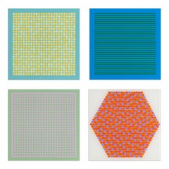 Christian Roeckenschuss, Strukturen, Relieffs, Engramme - Portfolio di stampe