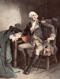 George Washington Holding Historic Duche Letter