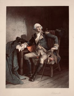 George Washington Holding Historic Duche Letter
