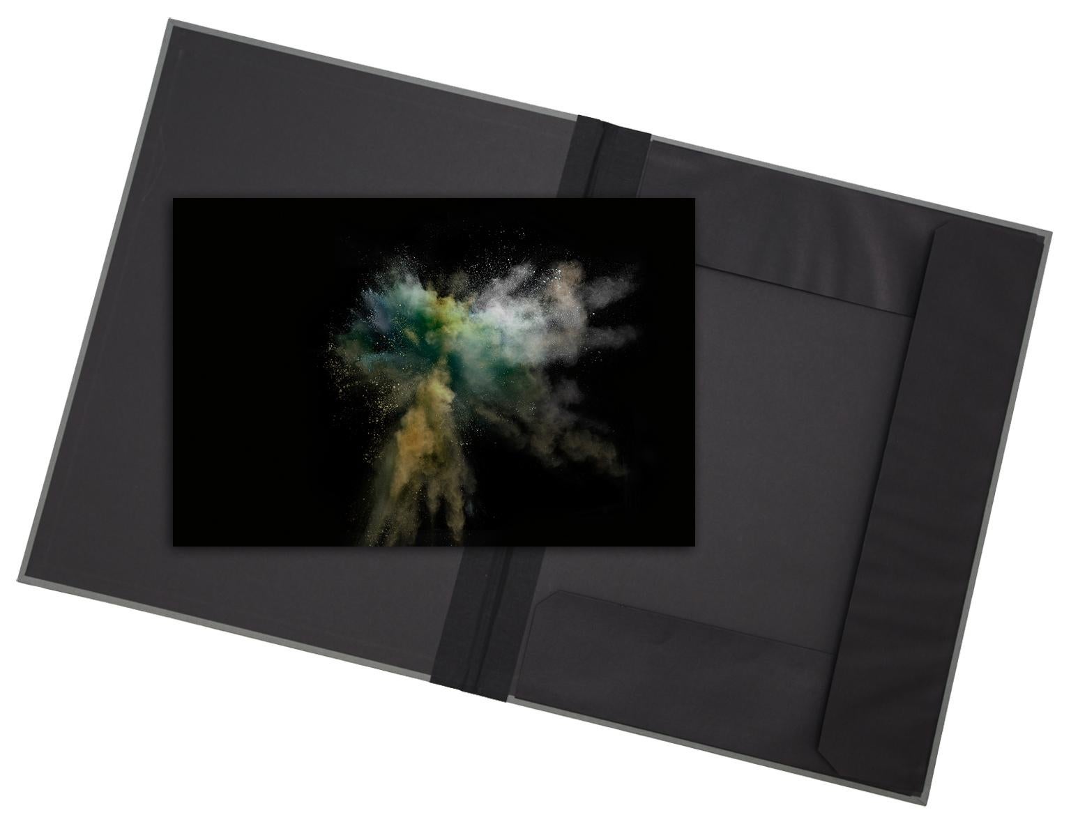 Burst I - limited edition photograph in archival artwork portfolio gift binder - Photograph by Christian Stoll