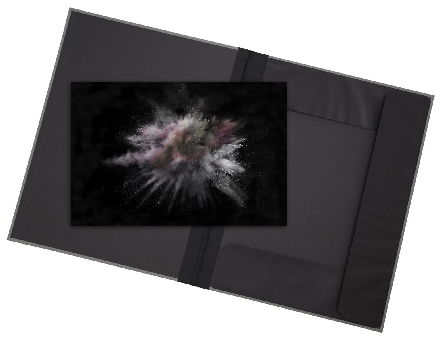 Christian Stoll Abstract Print - Burst II - limited edition photograph in archival artwork portfolio gift binder