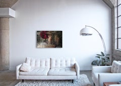 Flora ll - photographie grand format d'explosion de nuages floraux et liquides abstraits