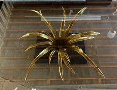 Christian Techoueyres Bronze and Glass Table