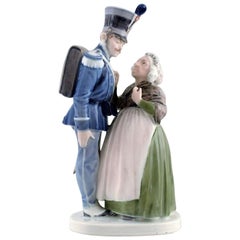 Christian Thomsen for Royal Copenhagen, Porcelain Figurine