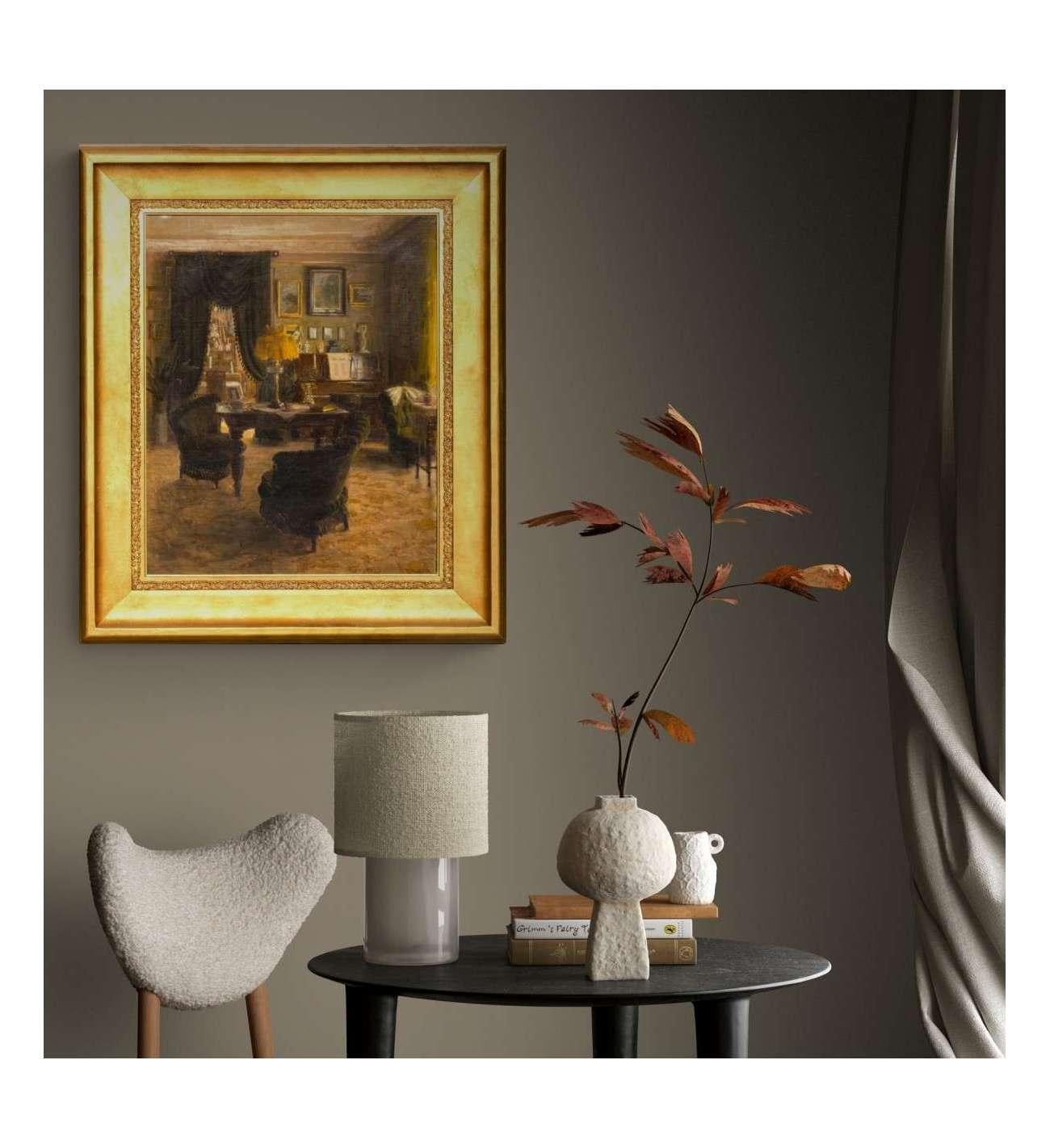 Christian Valdemar Clausen+ Óleo sobre lienzo Interior en venta 9