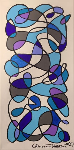 Bluejoy, Painting, Acrylic on Canvas