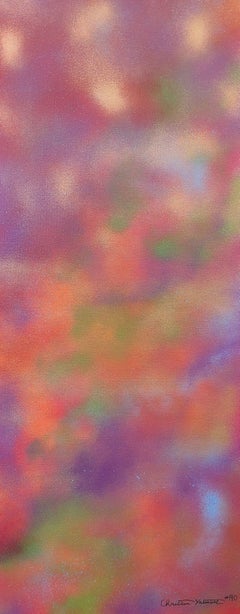 Rosa Wolken, Gemälde, Acryl auf Leinwand