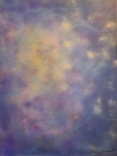Purple love, Painting, Acrylic on Canvas
